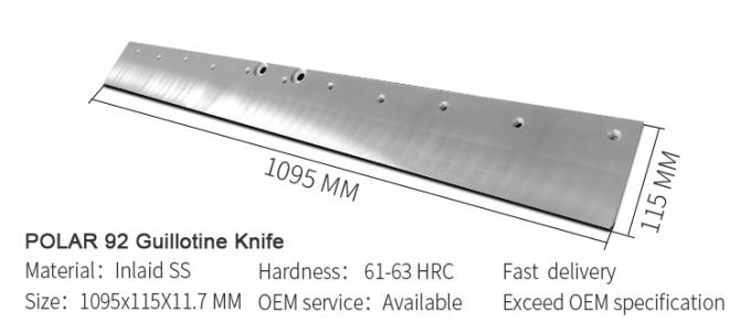 Couteau &agrave; lame droite &agrave; guillotine de papier avec polar pour machine &agrave; d&eacute;couper du papier 1