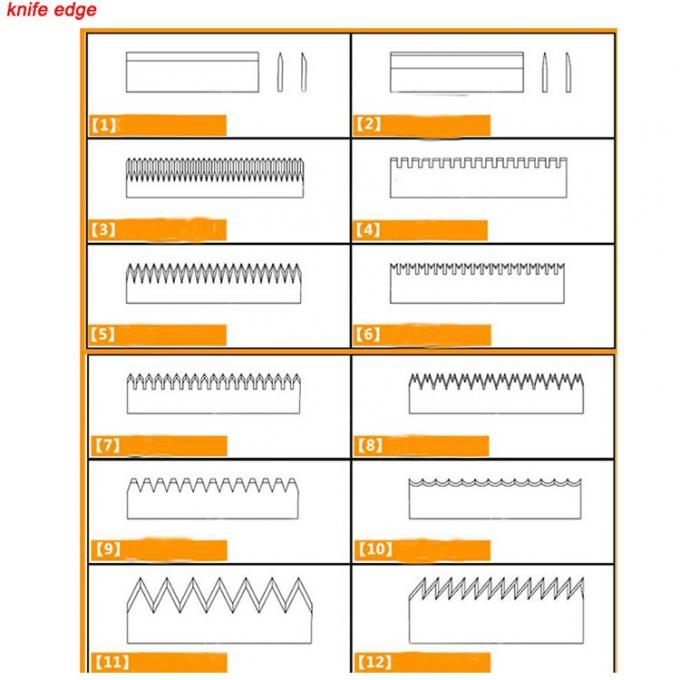 Lame dentel&eacute;e de 6 pouces pour machine d'emballage OEM &agrave; scie coupante 1