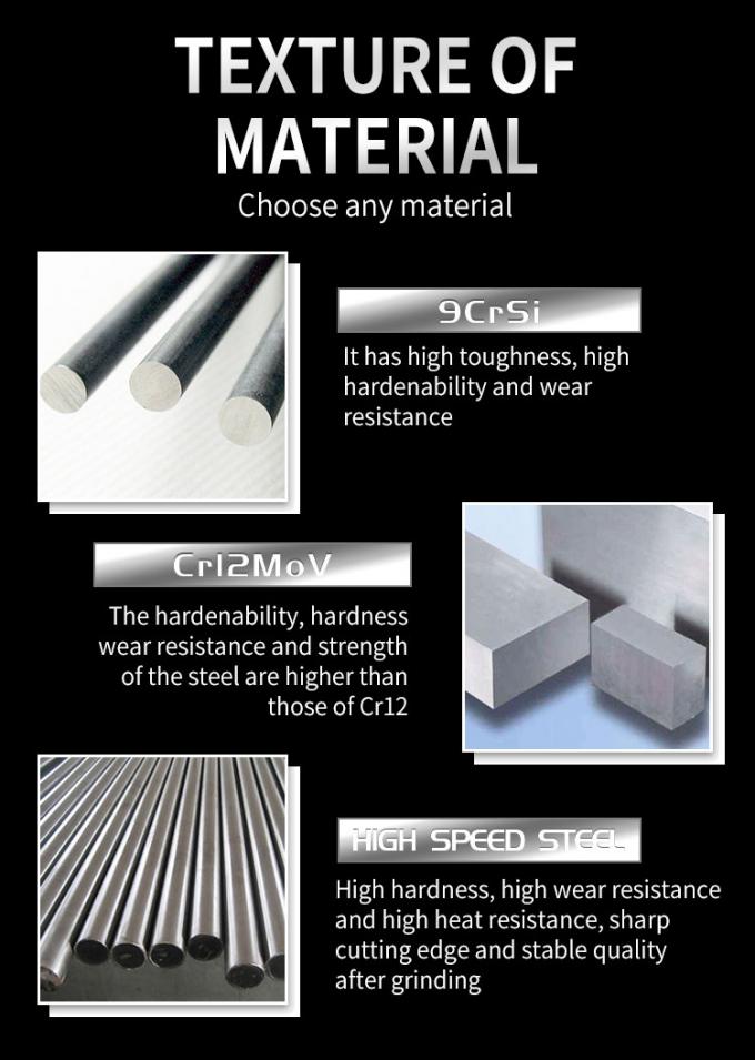 Machine à refendre le papier thermique en métal, lames de refente rondes, série de coupe, support pour coupe de précision 0