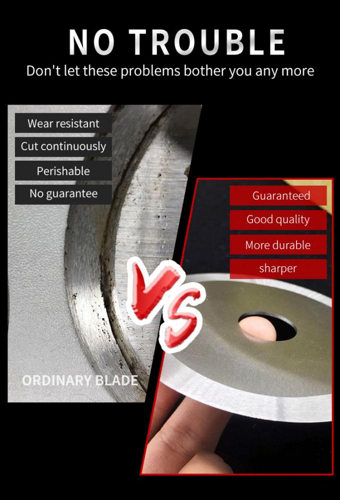 Machine à refendre le papier thermique en métal, lames de refente rondes, série de coupe, support pour coupe de précision 3