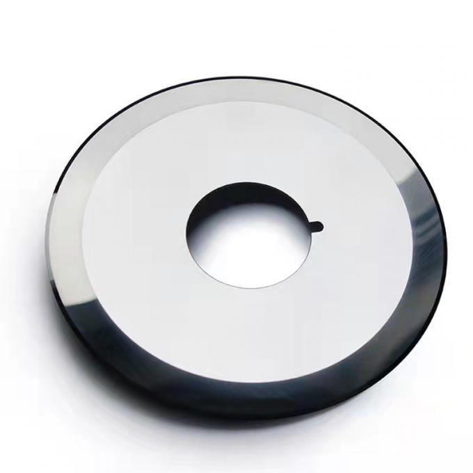 Lame de refente ronde personnalisée en acier au tungstène pour couper du ruban adhésif, des tuyaux en plastique et des films 2