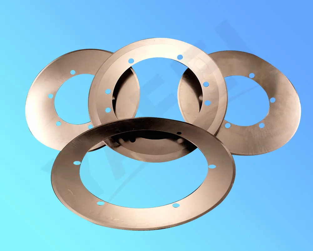 Passion OEM/ODM Coupeur de disques Carton ondulé rasoir de Bhs Slitter coupeur circulaire coupeur couteau de carbure de tungstène lames de coupe 0