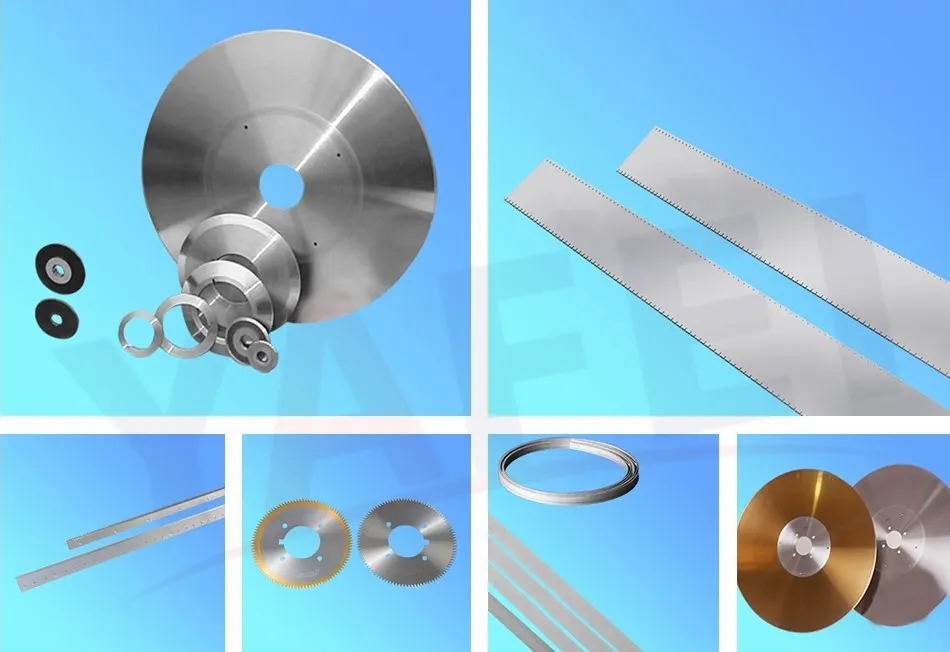 Passion OEM/ODM Coupeur de disques Carton ondulé rasoir de Bhs Slitter coupeur circulaire coupeur couteau de carbure de tungstène lames de coupe 7